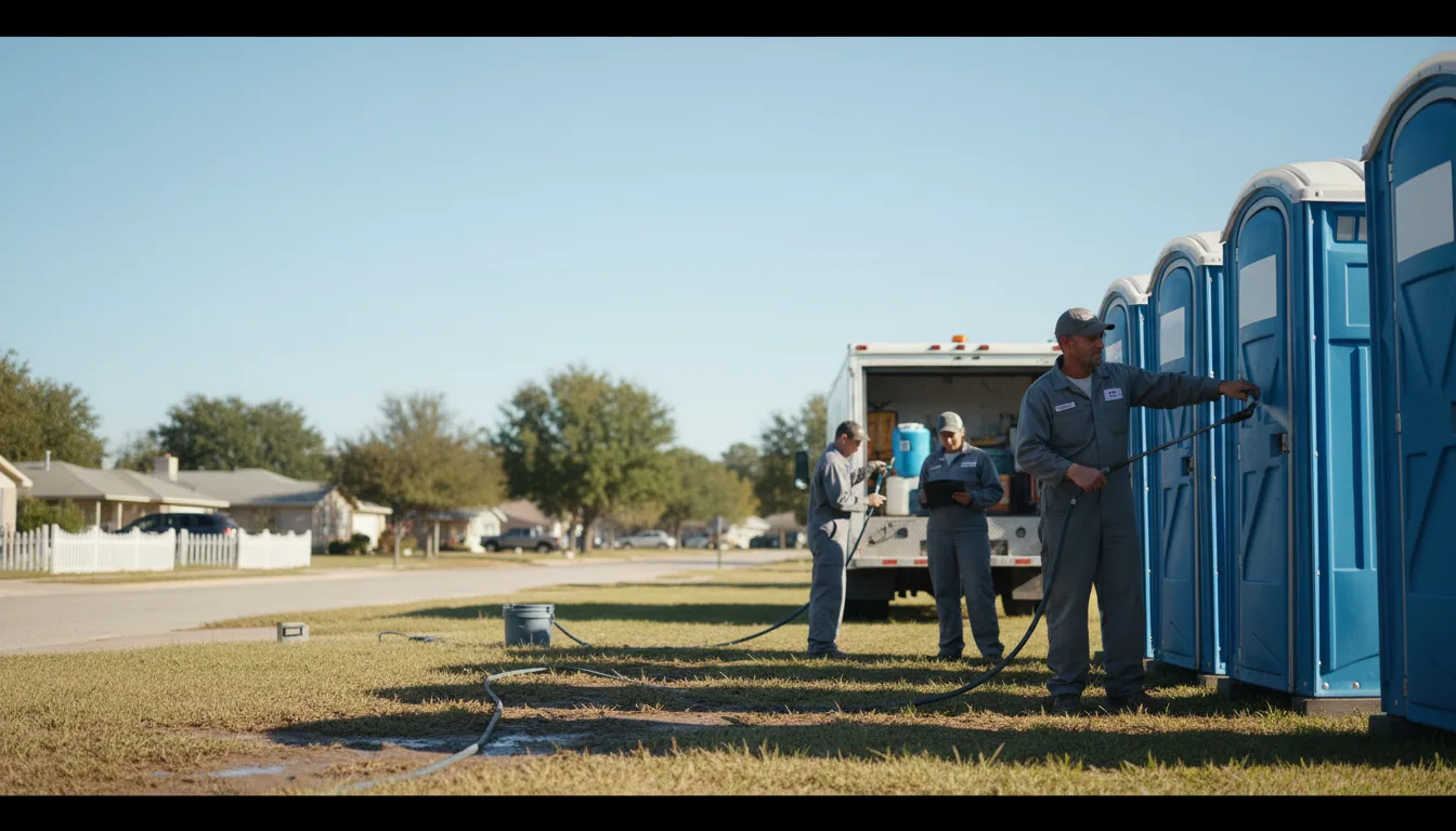 Long-Term Portable Toilet Rental in Lake, MS near me
